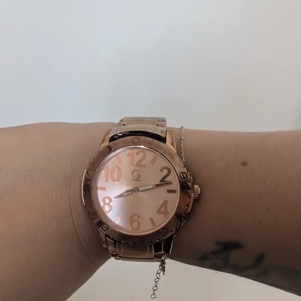 Guess Rose Gold Watch with Rose Gold Dial
